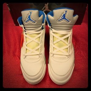 Classic Air Jordan 5 Retro blue